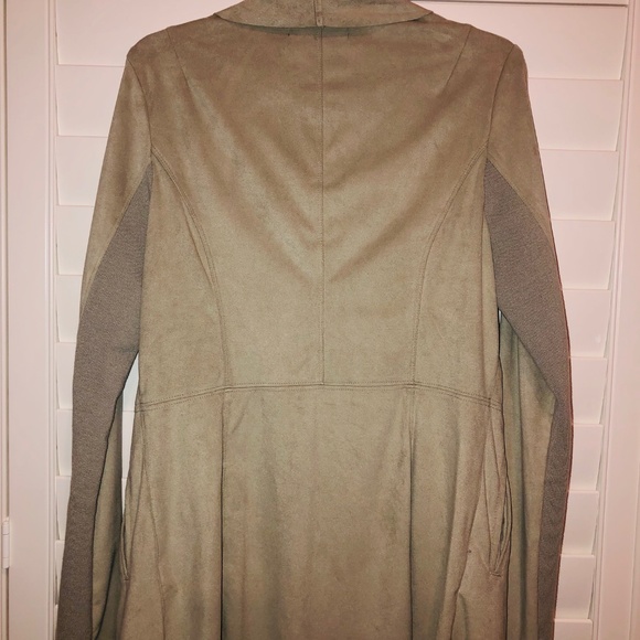 Saks Fifth Avenue Faux Suede Blazer - Picture 3 of 4